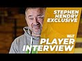 Stephen HENDRY Reacts To Drawing Jimmy WHITE In Crucible Qualifying