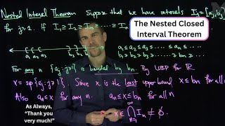 The Nested Interval Theorem