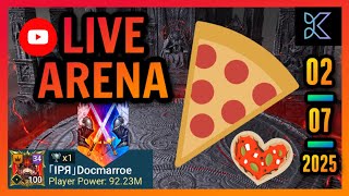 Raid: Shadow Legends - Live Arena - IPR DocMarroe - Pizza? Or I already ate it?