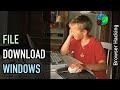Browser hacking: File download windows