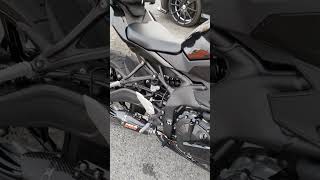 #prospeed#zx25r  muffler sound check