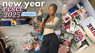 The ULTIMATE New Year Reset 2025 *rebranding* | new vision board, deep cleaning, decluttering, etc