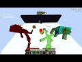 superheroes vs mutantes en 1 bloque en minecraft