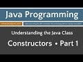 Learn Java Programming - Constructors Part 1 Tutorial