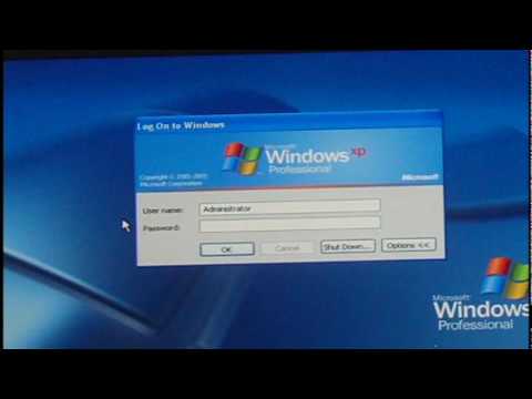 Simple Windows XP password bypass Simple Windows XP password bypass