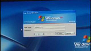 Simple Windows XP password bypass