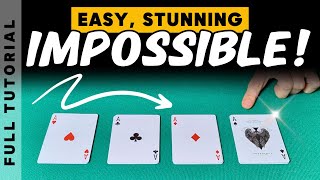 Aces Unleashed: Amazing Self-Working Card Trick Tutorial!