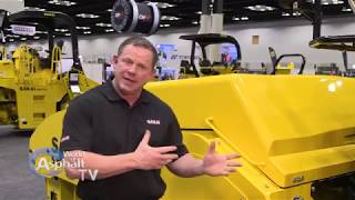 Sakai America SW994 Asphalt Roller [at World of Asphalt 2019]