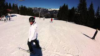 Ski Retour sur Morillon les esserts grand massif