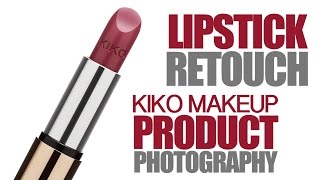 Lipstick Retouch - Product Photography - kiko Makeup Milano - VaroCampos