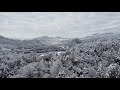 mavic mini 120mからの雪景色