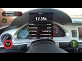 JHM Audi C6 A6 stage 2 3.0T Runs 12.35 @111 mph on 93 Octane! - Dragy