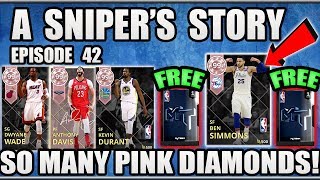 SO MANY FREE PINK DIAMONDS AND 2K FORCED ME TO QUICK SELL A PINK DIAMOND IN NBA 2K18 MYTEAM
