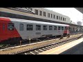 2021 at departure of 2 coupled Öbb rh 4047 dmu leaving st. pöllten hbf