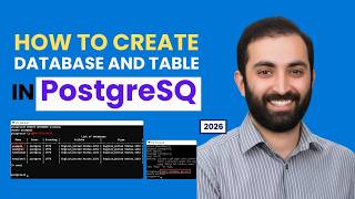 How to Create Database and Tables in PostgreSQL (2026 Beginner Tutorial)
