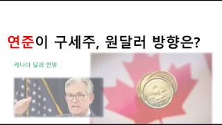 미국 연준의 유동성 공급I원달러 1210원 아래로 밀릴전망I캐나다달러 약세 전망