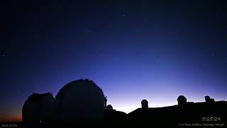 すばる-朝日星空カメラから　2021年11月4-5日 流星ダイジェスト Good Meteors over Maunakea, Hawaii, 5 Nov, 2021 (UT)