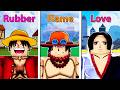 Noob To Pro But One Piece Characters Decide Our Blox Fruits!