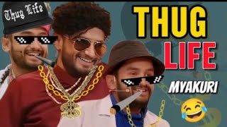 Thug life myakuri 😂😂 ||  savage moment comedy durbar | #Thuglife #comedydarbarcomedyshow