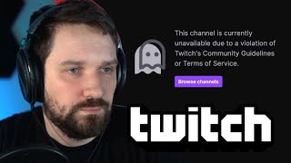 LIVE TWITCH STREAMERS GETTING BANNED (compilation)
