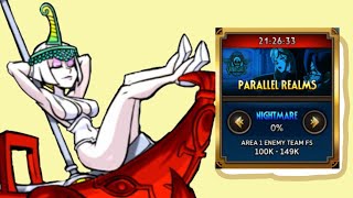 NIGHTMARE Parallel Realms Run || Skullgirls Mobile