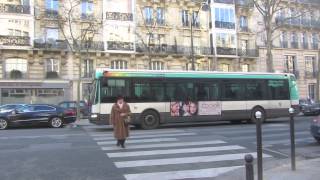 Buses In Paris, France