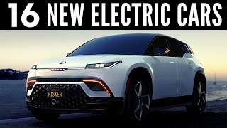 Top 16 New Electric Cars Entering US Market Soon (2023 - 2025)