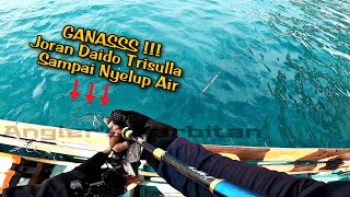 Begitu Ganasnya Tarikan Ikan Predator Laut Kotabaru || Tehnik Mancing Light Jigging & Trolling !!!