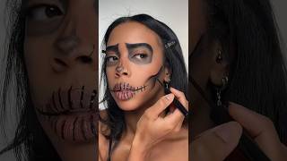 EASY SKULL MAKEUP TUTORIAL 💀🖤 PART 2