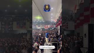 NOBAR LAGA DERBY JATIM EL CLASICO AREMA FC VS PERSEBAYA SURABAYA DI GEDUNG KESENIAN GAJAYANA