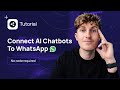 Easiest Way to Connect AI Chatbots to WhatsApp