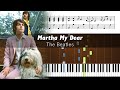 The Beatles - Martha My Dear - ACCURATE Piano Tutorial