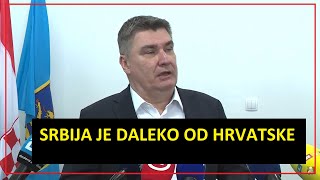 Predsjednik Milanović o Vučiću.\