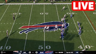 NFL LIVE🔴 New England Patriots vs Buffalo Bills | Week 16 NFL Full Game - 22nd December 2024 NFL 25