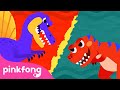 Espinosaurio vs Tiranosaurio Rex | Cuentos Musicales de Dinosaurios | Pinkfong Cuentos Infantiles