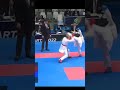 Amazing girl Fight Kumite Karate combat #karate #wkf #girl #shorts #fight #karatecombat #female