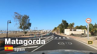 Road Trip In Spain | From Matagorda To Stunning Puerto Del Carmen in 4K