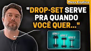 QUANDO UTILIZAR DROP-SET, STRIP SET e CLUSTER SET NO TREINO? | Muzy Explica