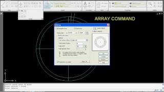 Autocad 2009 Array Command