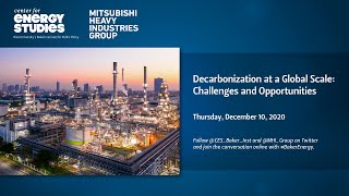 Decarbonization at a Global Scale:" Challenges and Opportunities