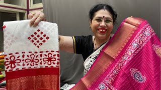 Semi Papar Pallu Paithani And Soft silk 🤩 | Kasturi Paithani Yeola live