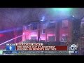 Fire breaks out at apartment building in Detroit