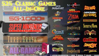 Only THE BEST Retro Games All-In-One Mini Pi System