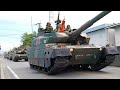 10式戦車「ヒトマル」。the japan ground self defense force s type 10 tank