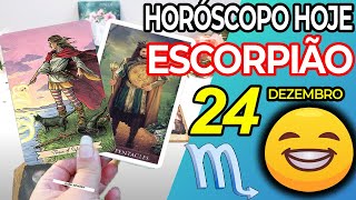 URGENTE 🆗ALGO GRANDE ESTÁ CHEGANDO PARA VOCÊ 🎴 Horóscopo do dia de hoje ESCORPIÃO 24 dezembro 2024 ♏