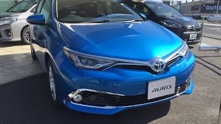 toyota 新型AURIS『オーリス』HYBRID 早々みてきましたimpression！