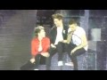 One Direction sing about Louis' knee (More than this)