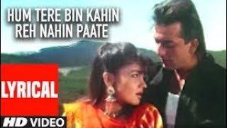 Hum Tere Bin / Anuradha Paudwal, Manhar Udhas  / Pooja Bhatt Sanjay Dutt / Sadak #followeveryone