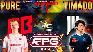 BETBOOM vs SHOPIFY REBELLION (BO1) - RAMPAGE - PURE vs TIMADO  | FISSURE PLAYGROUND 1 - SWISS STAGE