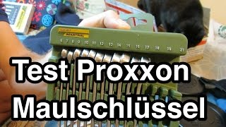 Test Proxxon Ring-Maulschlüsselsatz Slim Line 23821 | Maulschlüsselsatz Test | Maulschlüssel Test